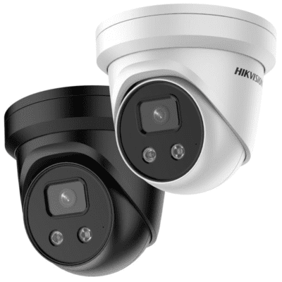 6 MP AcuSense Fixed Turret Network Camera (4mm): Hikvision