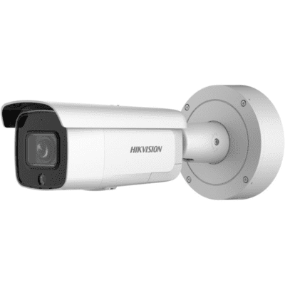4K AcuSense Strobe Light and Audible Warning Varifocal Bullet Network Camera: Hikvision