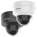 6 MP AcuSense Motorized Varifocal Dome Network Camera (Black): Hikvision