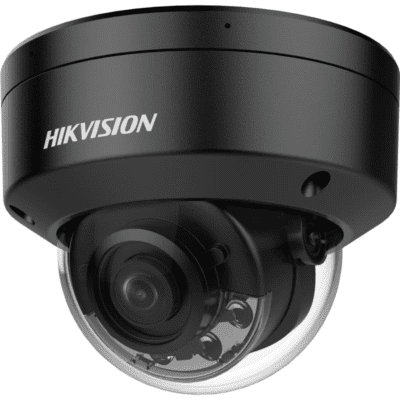 8 MP Smart Hybrid Light with ColorVu Fixed Mini Dome Network Camera: Hikvision-DS-2CD2187G2H-LISU(2.8mm)/eF/O-STD/BLACK