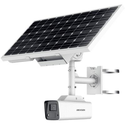 4MP ColorVu Solar-powered Security Camera Setup(6mm): Hikvision