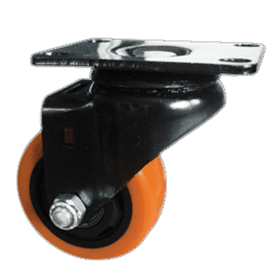 (50x24) SWIVEL CASTOR WHEEL ORANGE