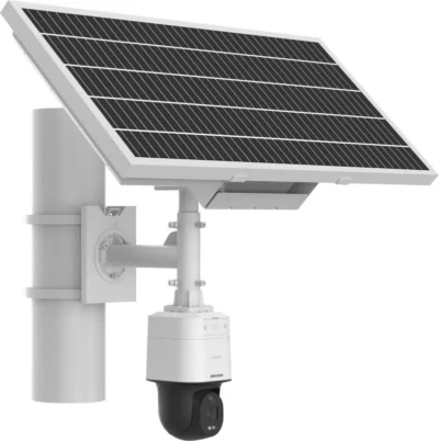 4MP ColorVu Solar-powered Security PT Camera Setup(6mm): Hikvision