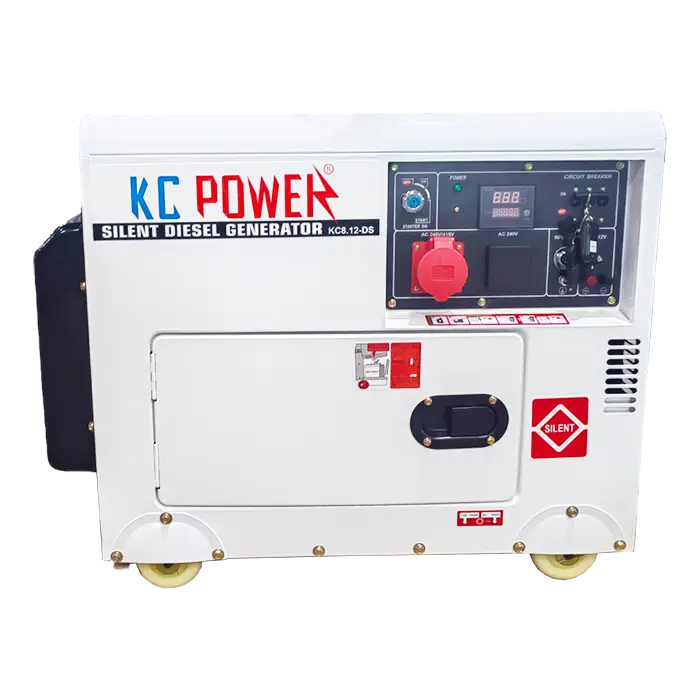 6.25 KVA, Diesel Generator (Silent Type),3-Phase 240/415V-60-HZ,ATS -KC POWER,
