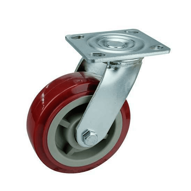 (200x50) SWIVEL CASTOR WHEEL PVC