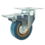 (125x27) DOUBLE BRAKE CASTOR WHEEL RUBBER