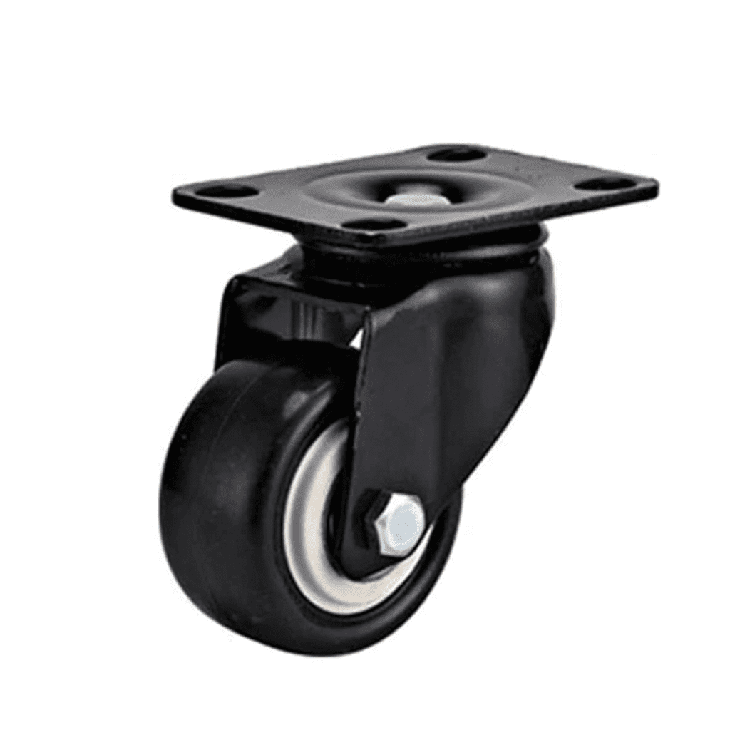 (40x20) SWIVEL CASTER WHEEL BLACK