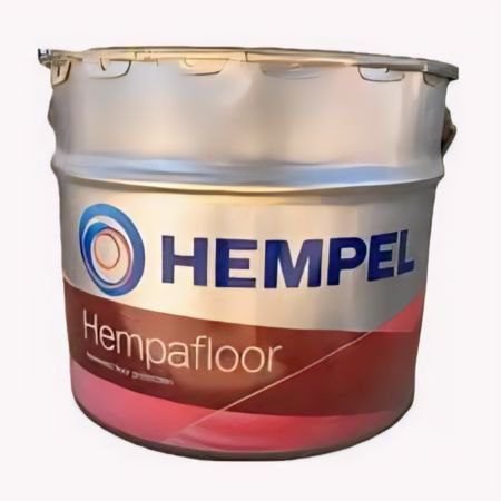 Epoxy Floor Paint Hempafloor Traffic 520 Light Gray High Gloss 14.3 Liters Gallon Hempel Paints