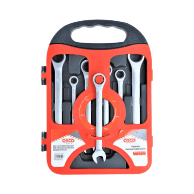 Movable and Fixed Double-Headed Key Set, 7 Pieces, Silver: Osco