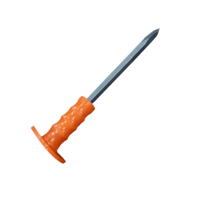 Rubber Handle Pointed Chisel 16*300