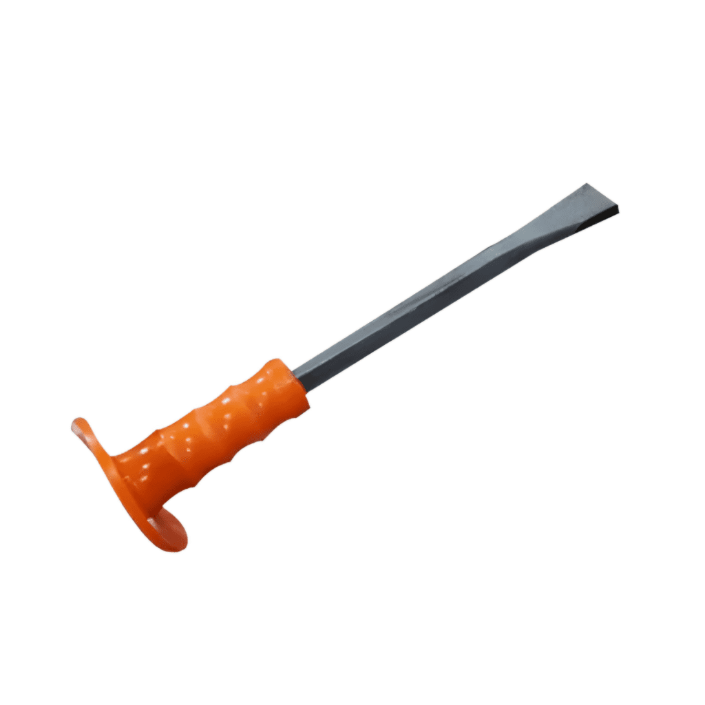 Rubber Handle Flat Chisel 16*300