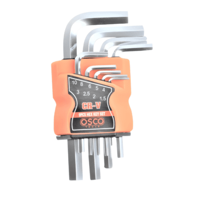 9PC Hex-Allen-Key Set – Short: Osco