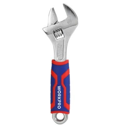 250MM,(10") Adjustable Rubber Handle Wrench
