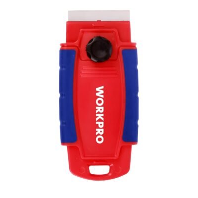 Razor Blade Scraper, Fully Retractable Workpro