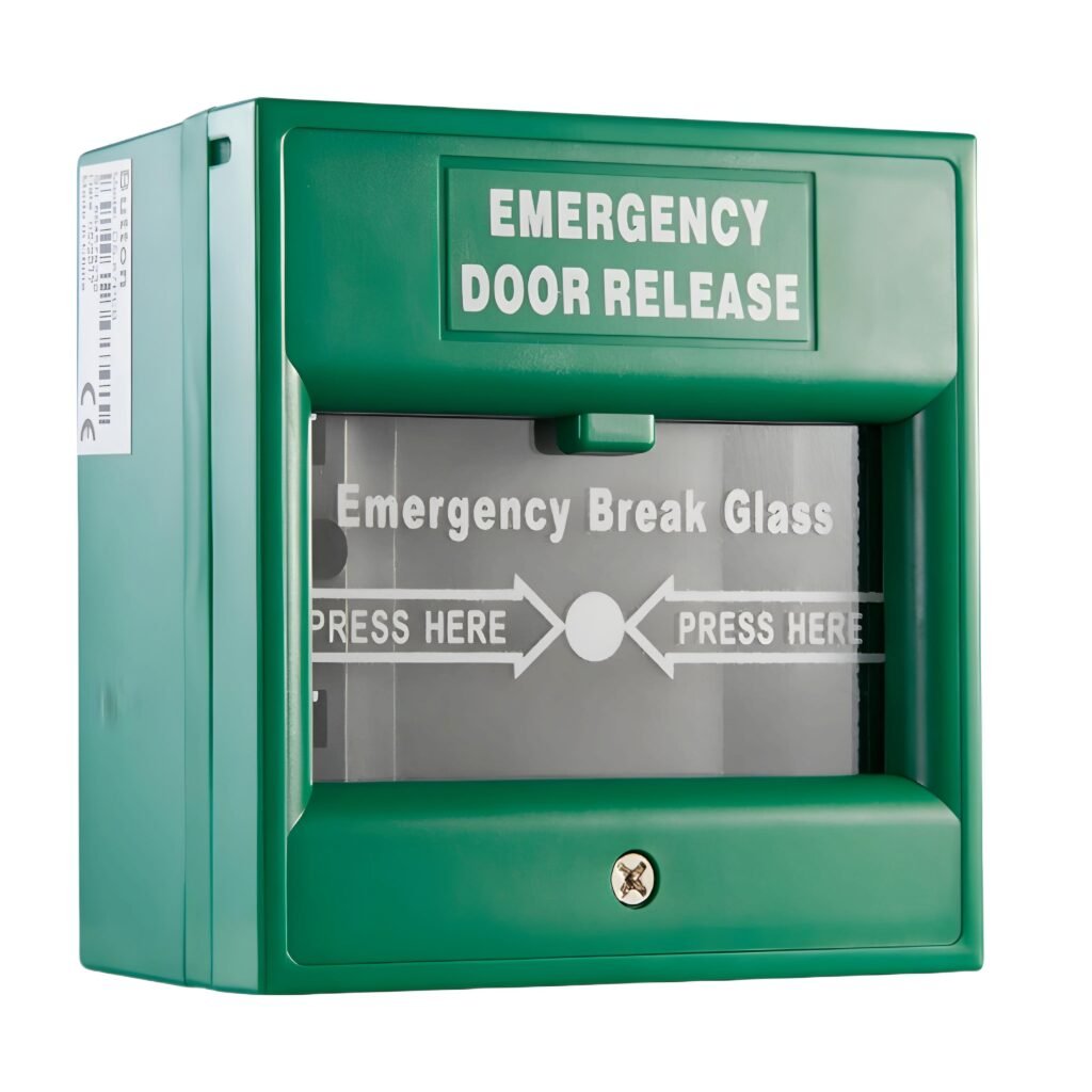 Emergency Break Glass-(DS-K7PEB/Green(O-NEU)