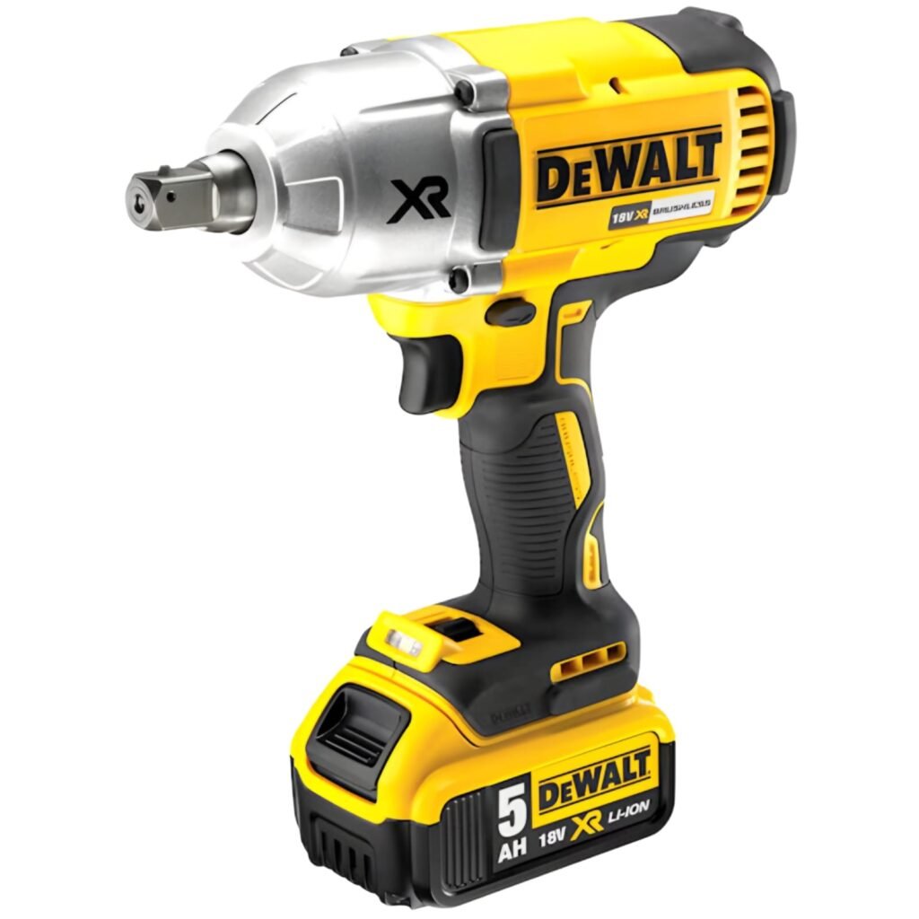 18V BL High Torque Impact Wrench 2x5.0Ah