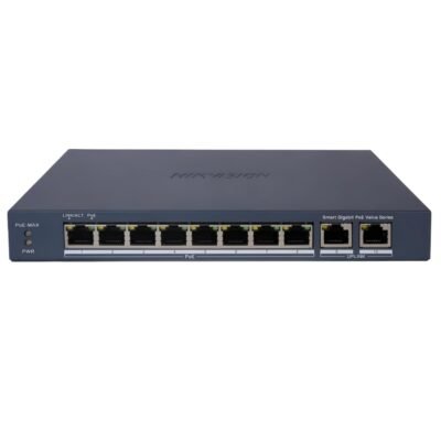 (DS-3E1510P-EI/M)-8 Port Gigabit Smart POE Switch