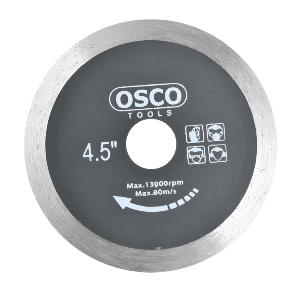 4.5" Diamond Saw Blade: Osco