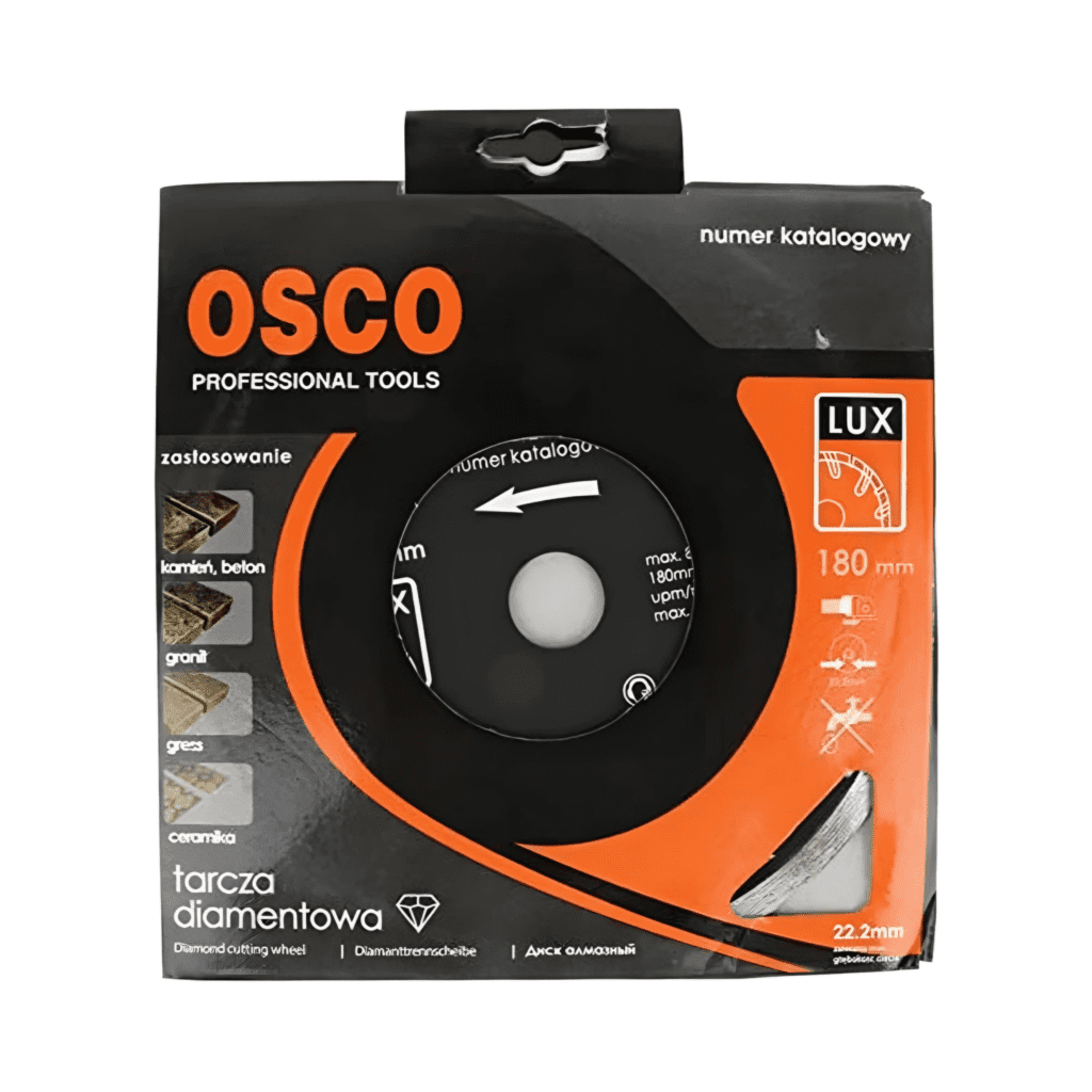 7" Diamond Saw Blade: Osco