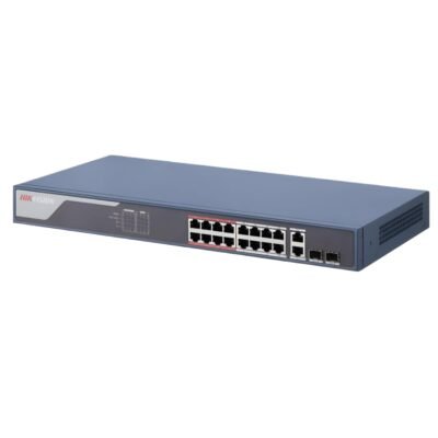 16 Port Fast Ethernet Smart POE Switch-(DS-3E1318P-SI)