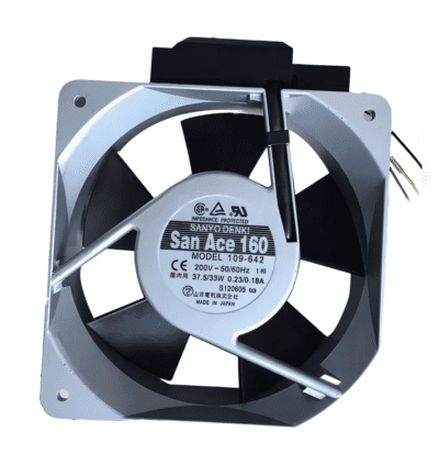 200V Japan Sanyo160X160X50 imported fan with sensor-109-642