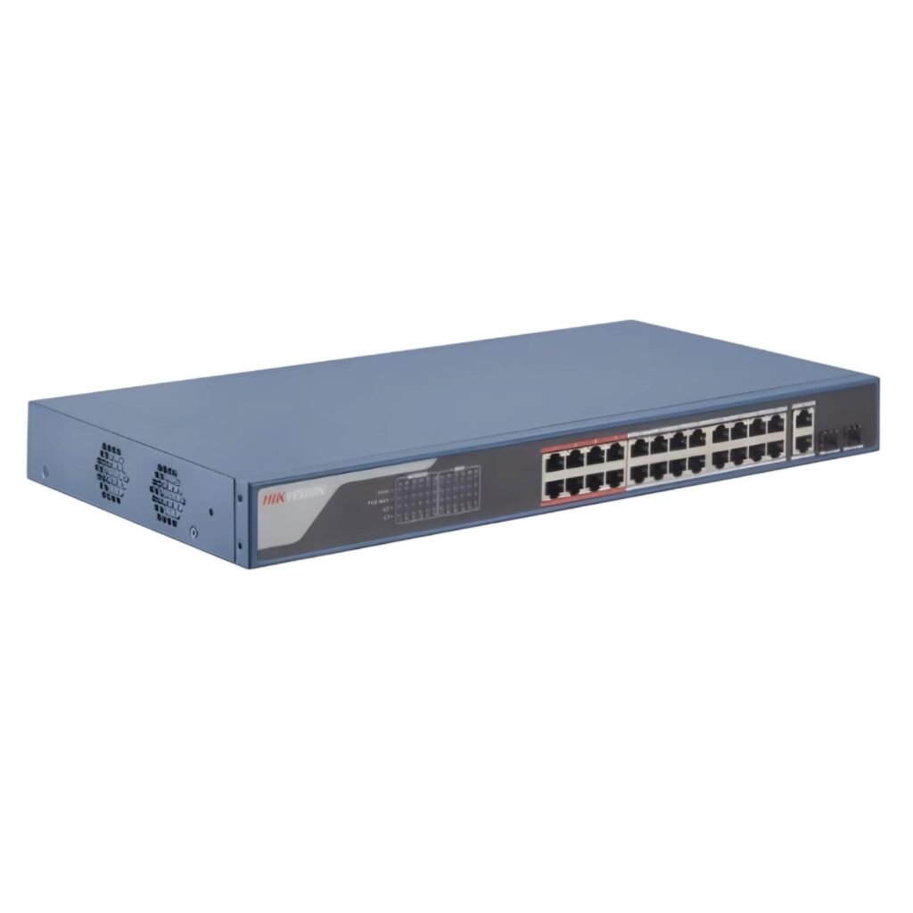 24 Port Fast Ethernet Smart POE Switch-(DS-3E1326P-EI)