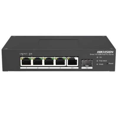 4 Port Fast Ethernet Smart Harsh POE Switch-(DS-3T1306P-SI/HS)