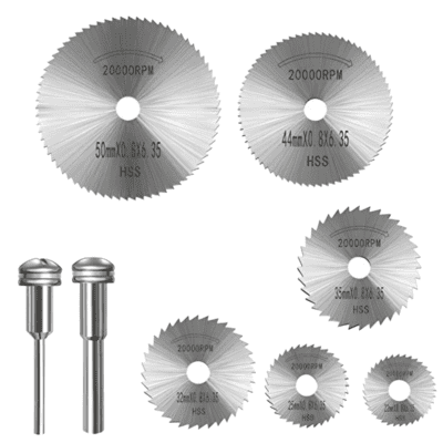 6-Piece Disc Set for Drill: Osco