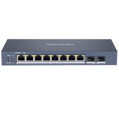 8 Port Gigabit Smart POE Switch-(DS-3E1510P-SI)