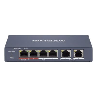 4 Port Fast Ethernet Smart POE Switch-(DS-3E1106HP-EI)