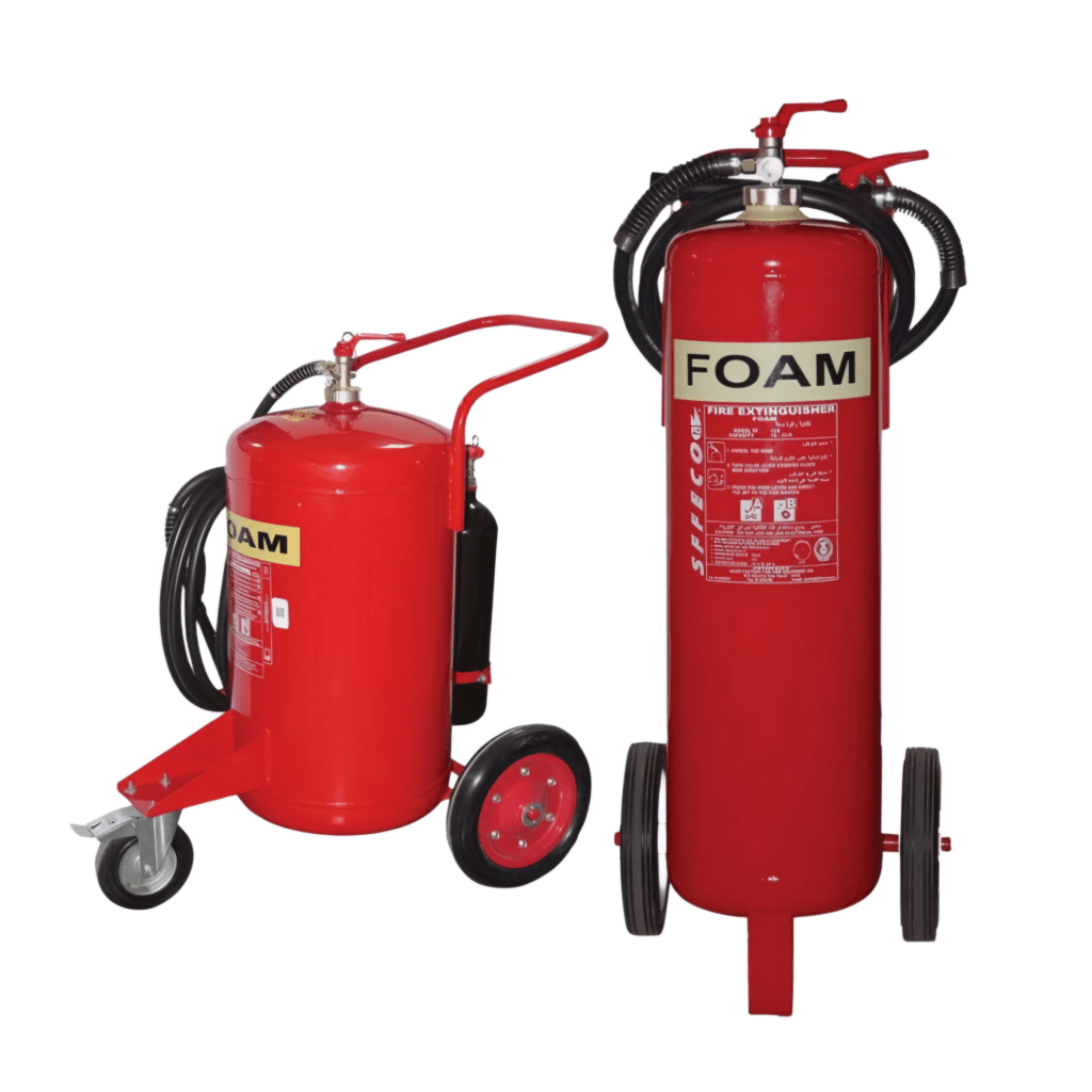 37.8Ltr Mobile Foam Extinguisher (TF10G): SFFECO