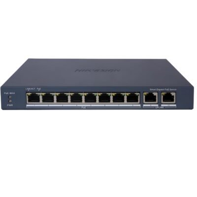 8-Port Gigabit Smart POE Switch-( DS-3E1510P-EI)