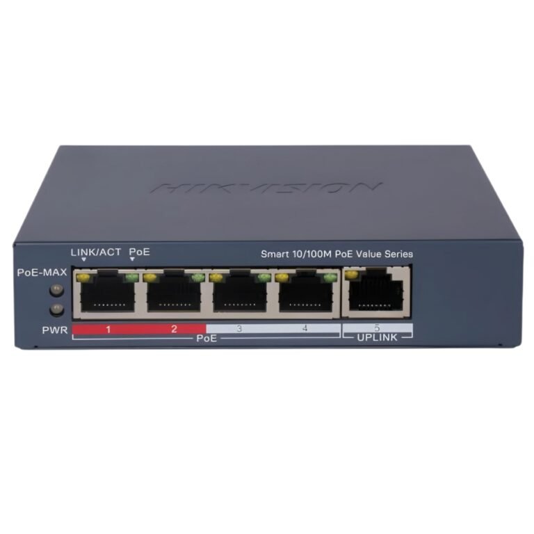 DS-3E1105P-EI/M-4 Port Fast Ethernet Smart POE Switch