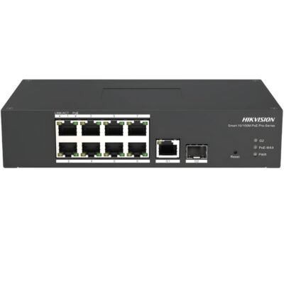 8 Port Fast Ethernet Smart Harsh POE Switch-(DS-3T1310P-SI/HS)