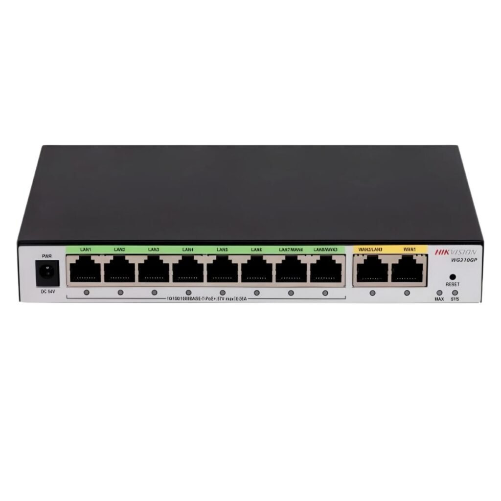 All in One 10 Port PoE AC Router-(DS-3WG210GP-SI)