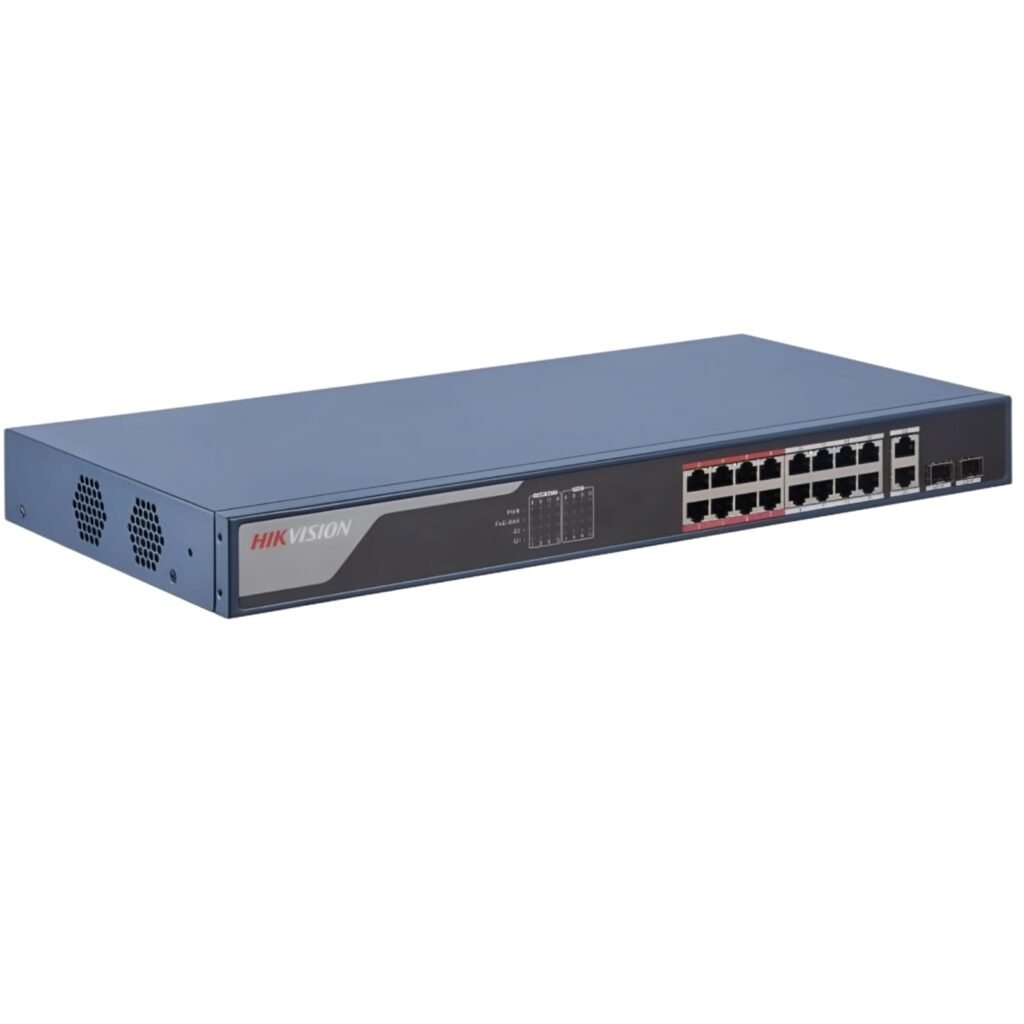 16 Port Fast Ethernet Smart POE Switch-(DS-3E1318P-EI)