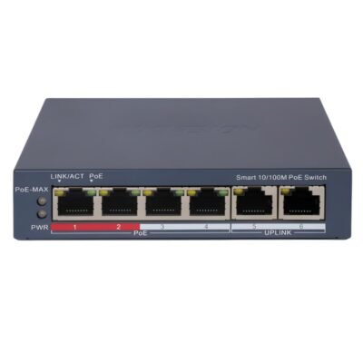 DS-3E1106P-EI-4 Port Fast Ethernet Smart POE Switch