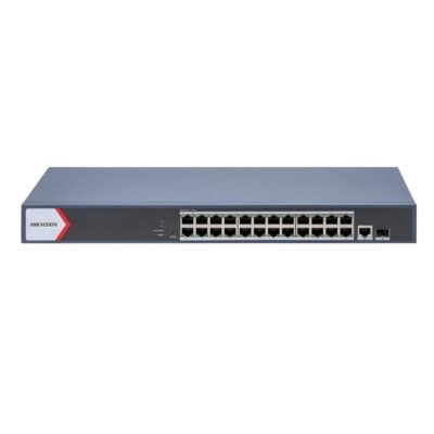 DS-3E1526P-EI/M, 24 Port Gigabit Smart POE Switch