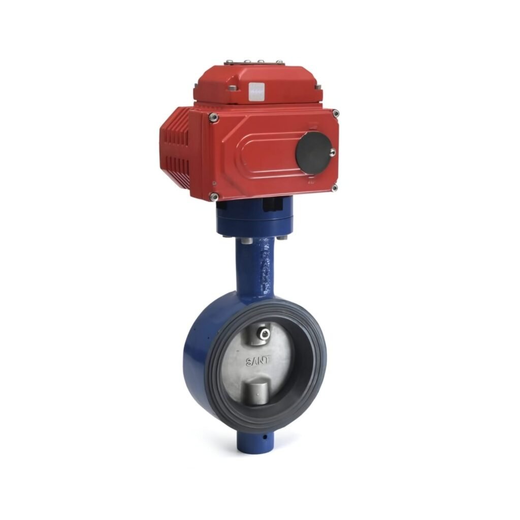 CIBFE C.I. Butterfly Valve with Electric Actuator