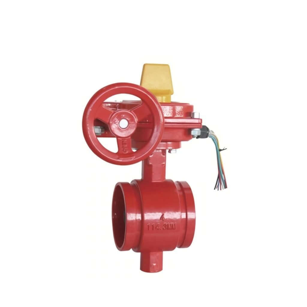 XD381X Grooved Butterfly Valve