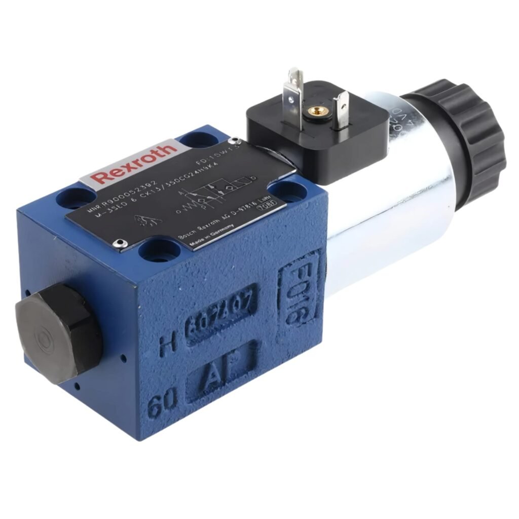 24VDC Solenoid Actuated Directional Spool Valve (R900052392)