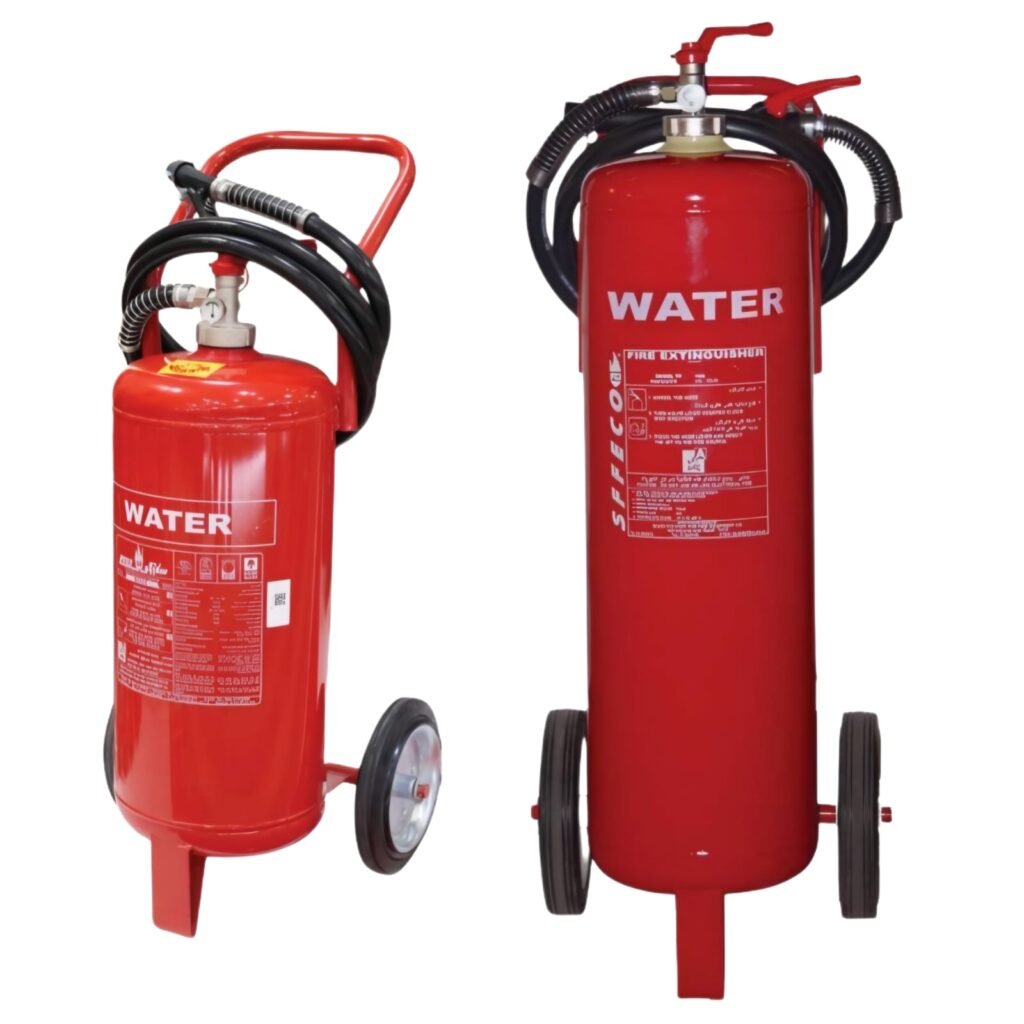 135Ltr 219Kg Mobile Water Fire Extinguisher (WTC35G) :SFFECO