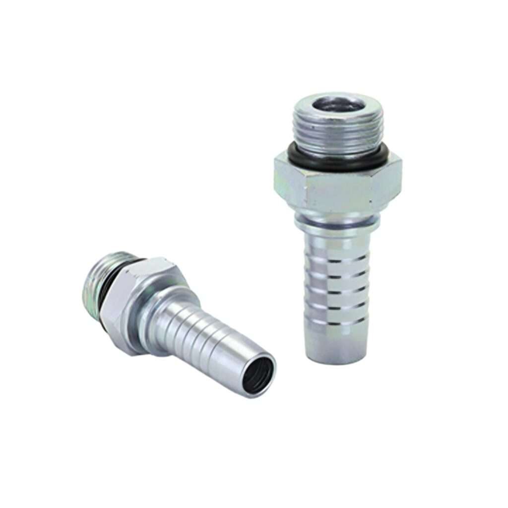 16011-12-12 (1.1/16" x 12) SAE O-Ring Male Hydraulic Hose Fitting