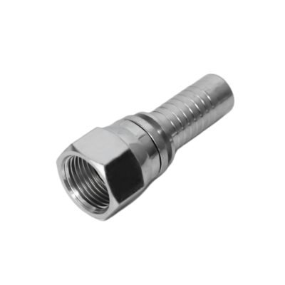 1/2", High-Quality Straight Carbon Steel Galvanized JIC Fitting (26712-08-08)