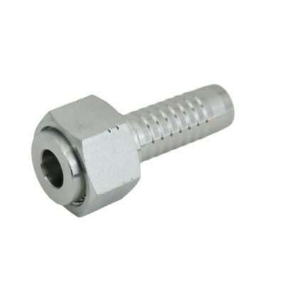 24211-06-06, (11/16" x 16 UNF) ORFS (O-Ring Face Seal) Female Flat Seat Hydraulic Fitting