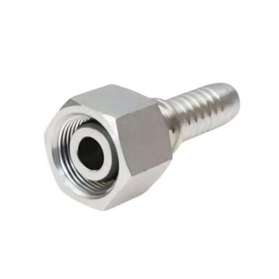 20411-36-16, (M36 x 2.0) Metric Female 24° Cone O-Ring Light Duty Hydraulic Hose Fitting