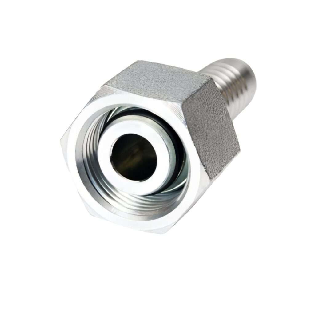 1/2" x 16S, Metric Female 24° O-Ring Hose Fitting (20512-24-08)