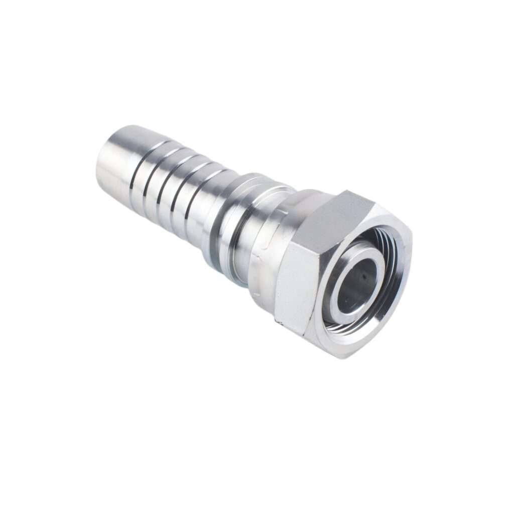 20411-26-10 (M26 x 1.5) Metric Female 24° Cone O-Ring Light Duty Hydraulic Hose Fitting