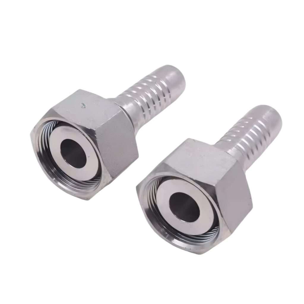 3/4" X 28L, Metric Female 24° Tapered O-Ring Light Series Hose Connector (20412-36-12)