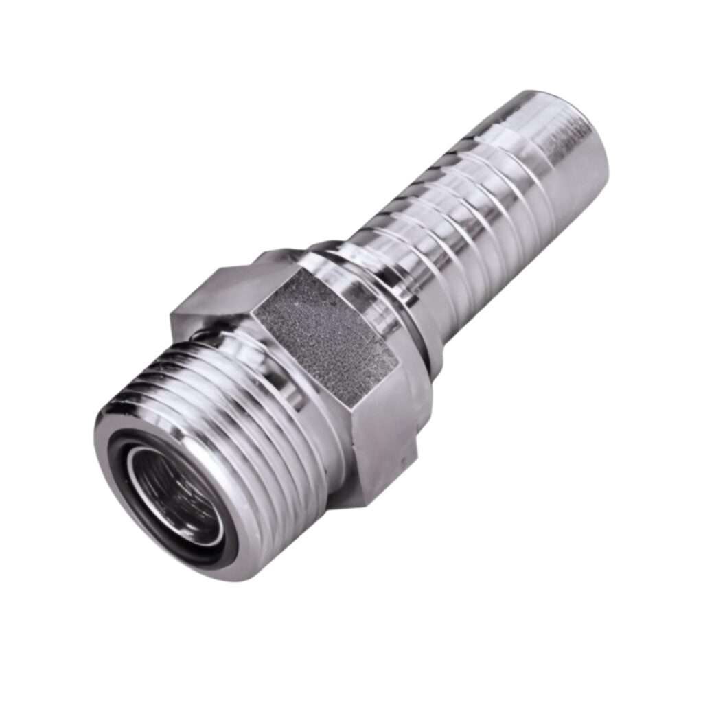 3/8",Face Seal Male Straight Fitting (14211-08-06)